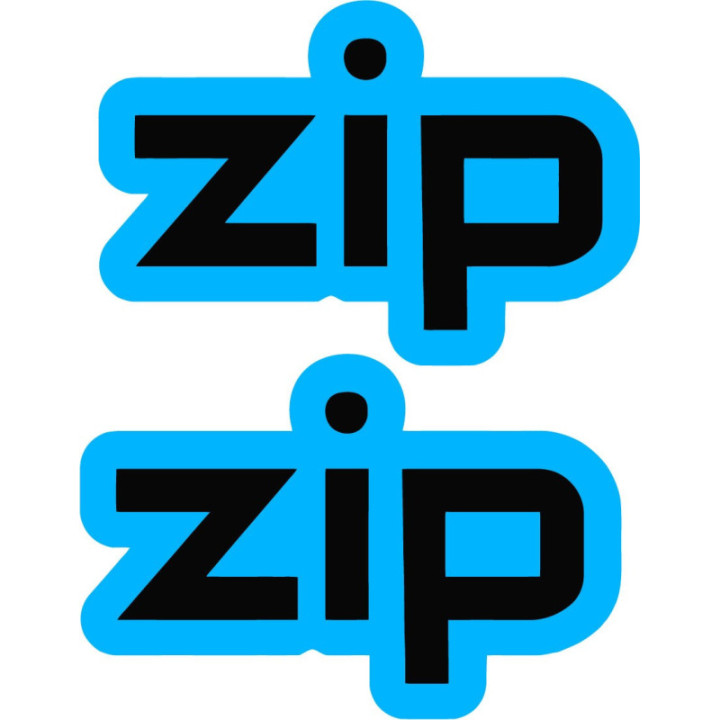Piaggio Zip Style 3 Stickers Decals 2x - DecalsHouse