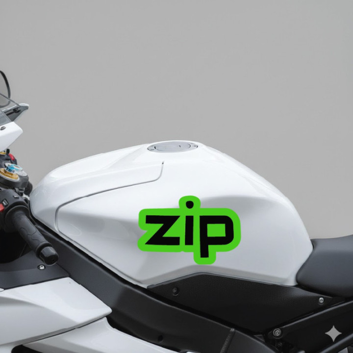 Piaggio Zip Style 4 Stickers Decals 2x - DecalsHouse