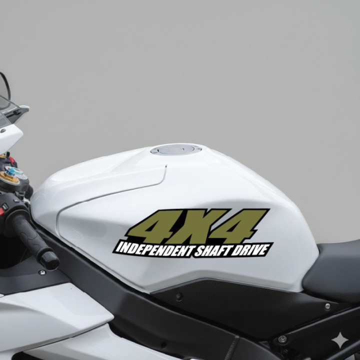 Polaris Sportsman Shaft Drive Stickers Decals 2x - DecalsHouse
