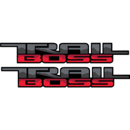 Polaris Trail Boss Stickers Decals 2x - DecalsHouse