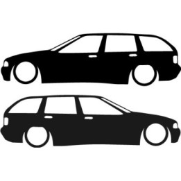 Buy Bmw 3 Serie E36 Touring Low Sticker Online