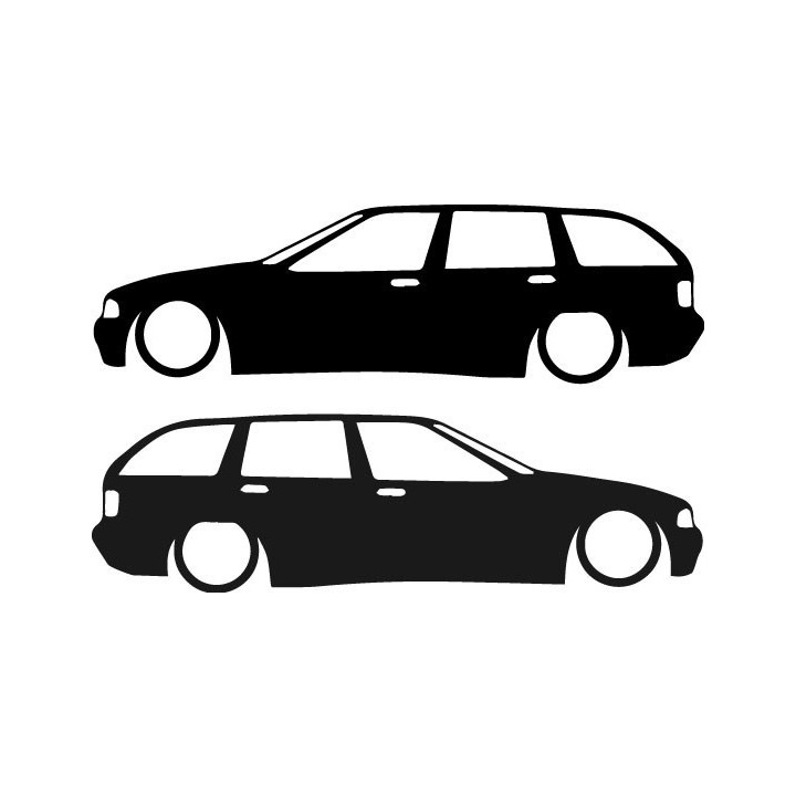 Buy Bmw 3 Serie E36 Touring Low Sticker Online