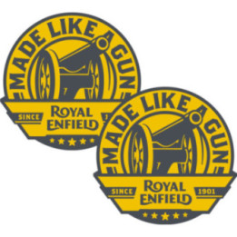Royal Enfield Logo Old Stickers Decals 2x - DecalsHouse