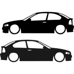 Buy Bmw 3 Serie E46 Coupe Low Sticker Online