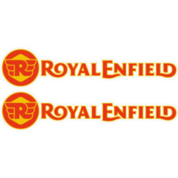 Royal Enfield Logo Stickers Decals 2x - DecalsHouse