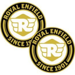 Royal Enfield Logo Style 5 Stickers Decals 2x - DecalsHouse