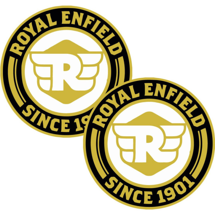 Royal Enfield Logo Style 5 Stickers Decals 2x - DecalsHouse