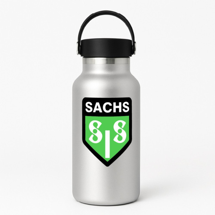 Sachs Logo Badge Stickers Decals 2x - DecalsHouse