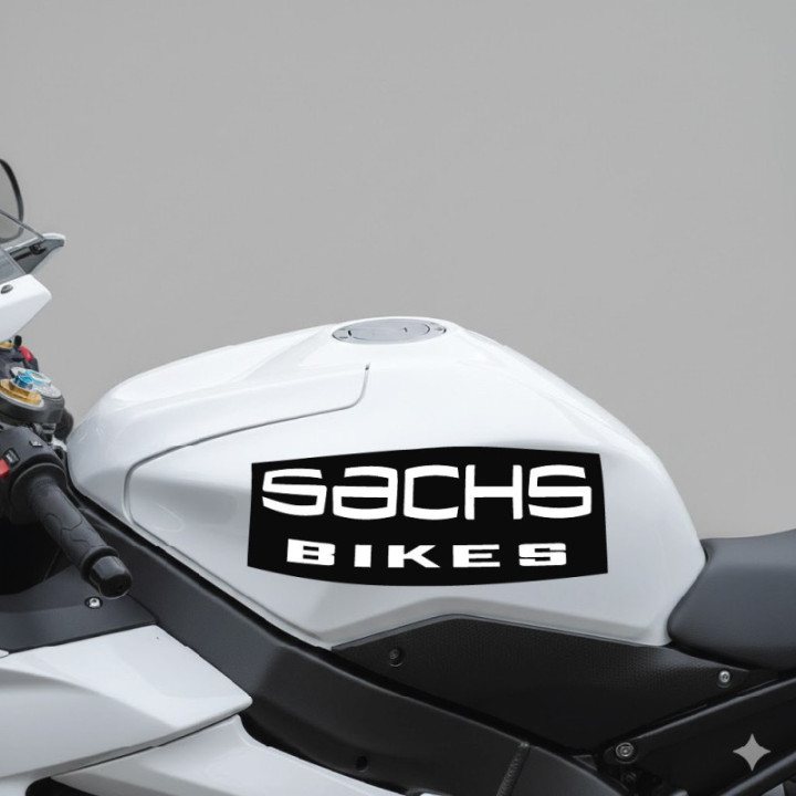 Sachs Logo Bikes Stickers Decals 2x - DecalsHouse