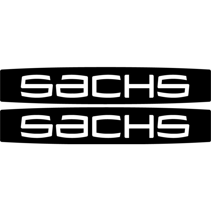 Sachs Motorcycle Stickers – Fairing & Side Panel Decals (2-Pack)