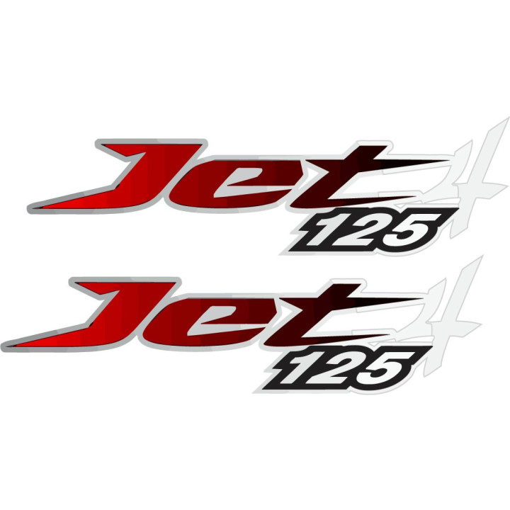 Sym Jet 125 Style 2 Stickers Decals 2x - DecalsHouse