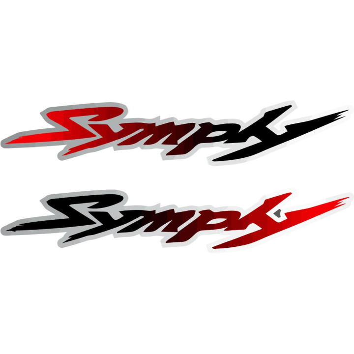Sym Symply Stickers Decals 2x - DecalsHouse
