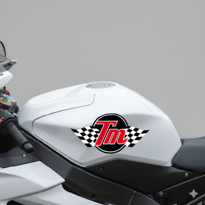 Tm Racing Logo Performance Stickers Decals 2x - DecalsHouse