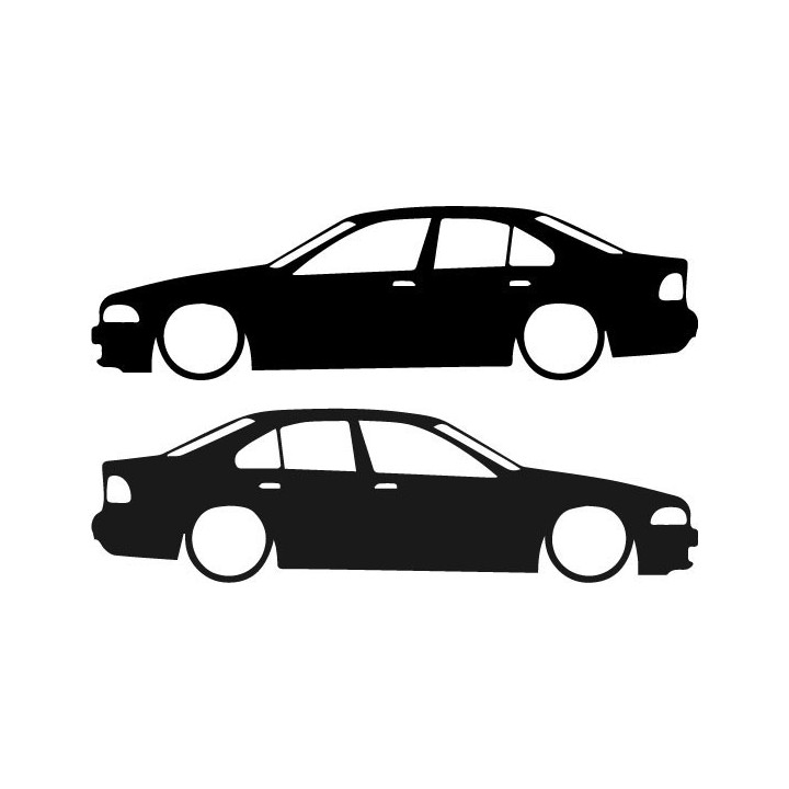 Buy Bmw 5 Serie E39 Sedan Low Sticker Online