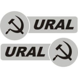 Ural Logo Style 5 Stickers Decals 2x - DecalsHouse