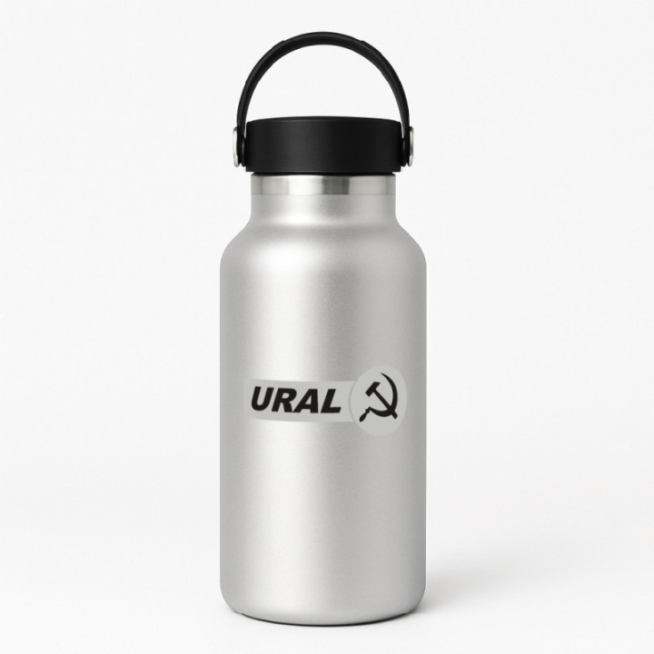 Ural Logo Style 5 Stickers Decals 2x - DecalsHouse
