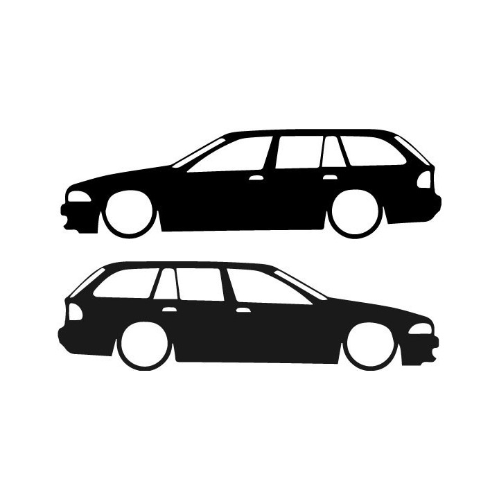 Buy Bmw 5 Serie E39 Touring Low Sticker Online