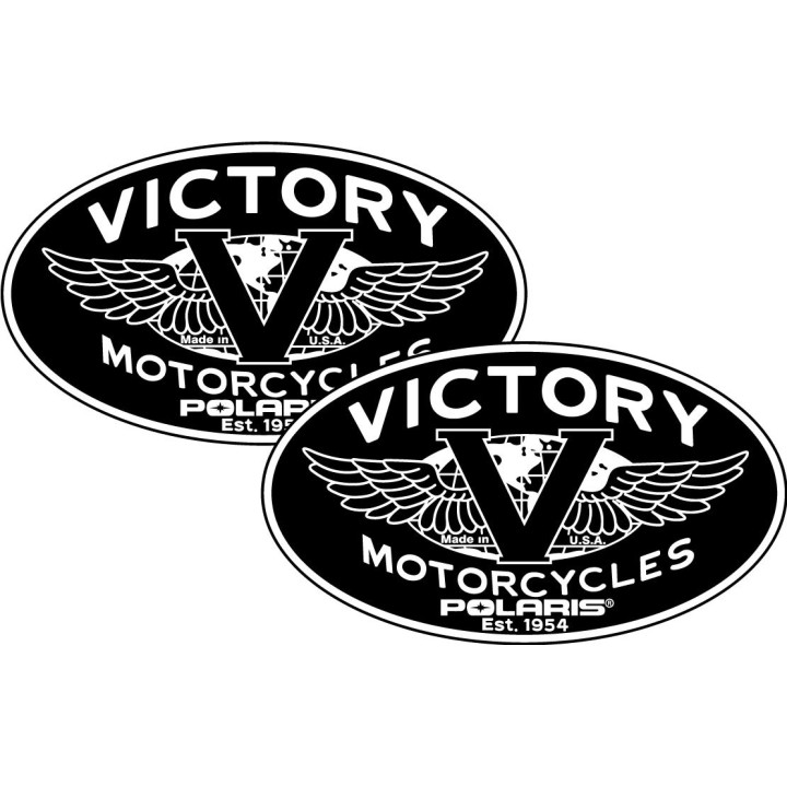 Victory Logo Style 4 Stickers Decals 2x - DecalsHouse
