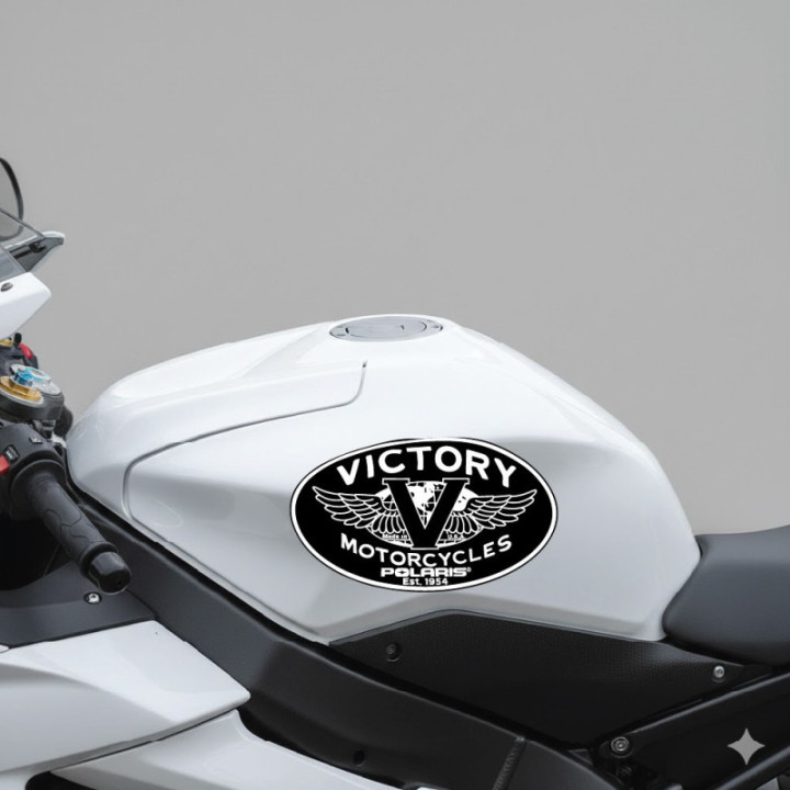 Victory Logo Style 4 Stickers Decals 2x - DecalsHouse