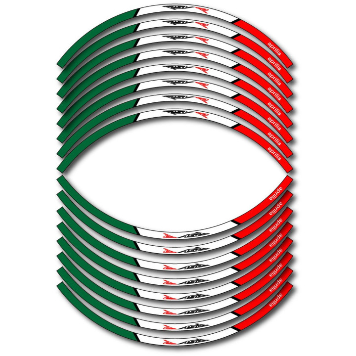 Aprilia Rsv R Wheel Stripes Stickers Decals - DecalsHouse