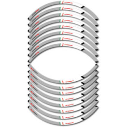 Aprilia Tuno Style 2 Wheel Stripes Stickers Decals - DecalsHouse
