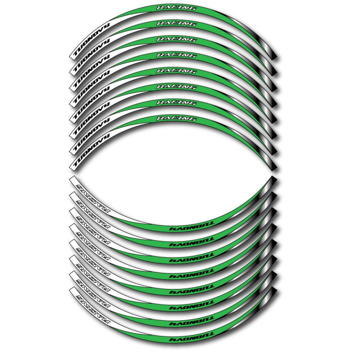 Aprilia Tuona V4 Style 2 Wheel Stripes Stickers Decals - DecalsHouse