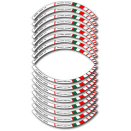 Aprilia Tuona Wheel Stripes Stickers Decals - DecalsHouse