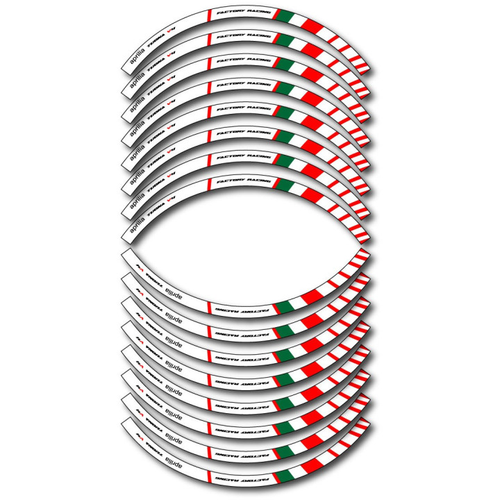 Aprilia Tuona Wheel Stripes Stickers Decals - DecalsHouse