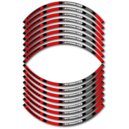 Aprilia Tuono Style 9 Wheel Stripes Stickers Decals - DecalsHouse