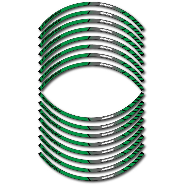 Bmw F650 Gs Style 13 Wheel Stripes Stickers Decals - DecalsHouse