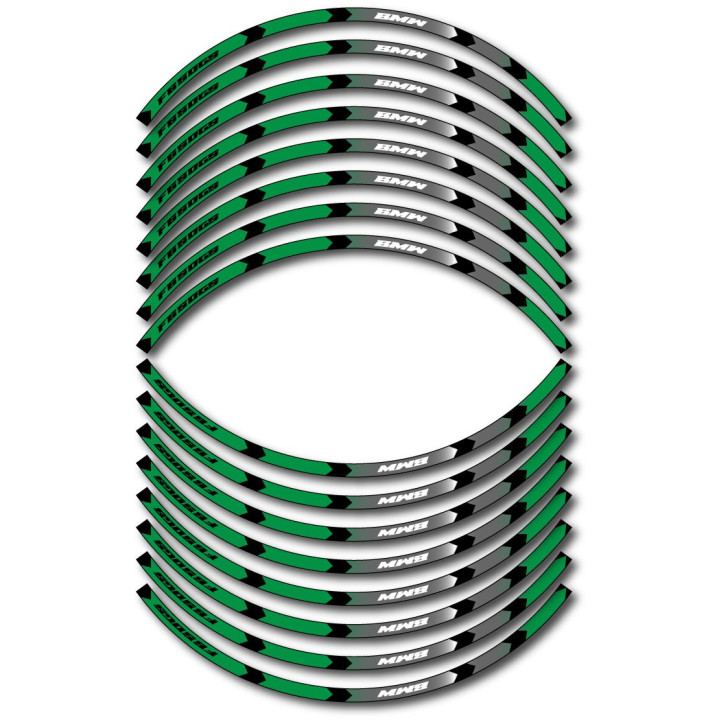 Bmw F650 Gs Style 8 Wheel Stripes Stickers Decals - DecalsHouse
