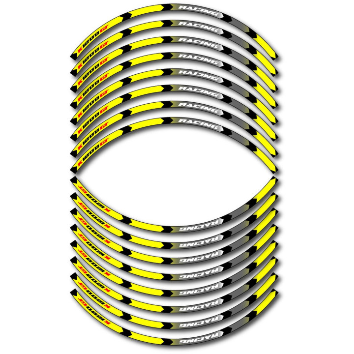 Bmw K1200 Gt Style 12 Wheel Stripes Stickers Decals - DecalsHouse