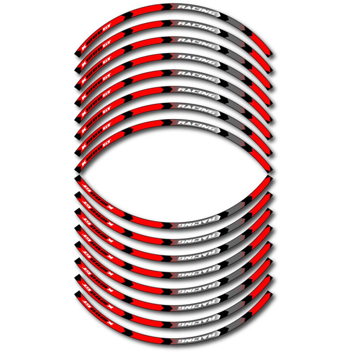 Bmw K1200 Gt Style 13 Wheel Stripes Stickers Decals - DecalsHouse