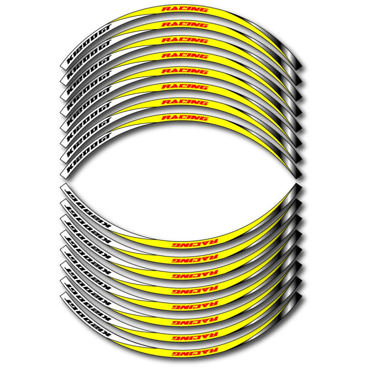 Bmw K1200 Gt Style 8 Wheel Stripes Stickers Decals - DecalsHouse