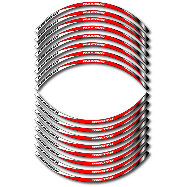Bmw K1200 Gt Style 9 Wheel Stripes Stickers Decals - DecalsHouse