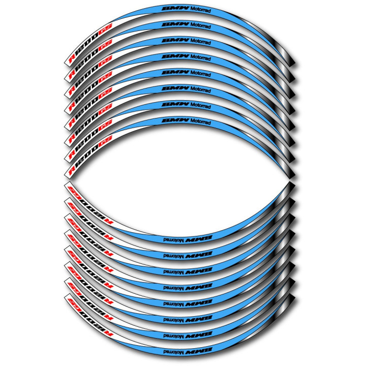 Bmw R 1200 Gs Adventure Wheel Stripes Stickers Decals - DecalsHouse