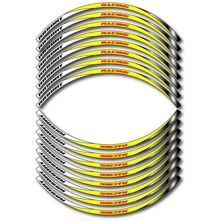 Bmw R1150 Rt Style 12 Wheel Stripes Stickers Decals - DecalsHouse