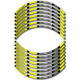 Harley Davidson Sportster 1200 Style 12 Wheel Stripes Stickers Decals - DecalsHouse