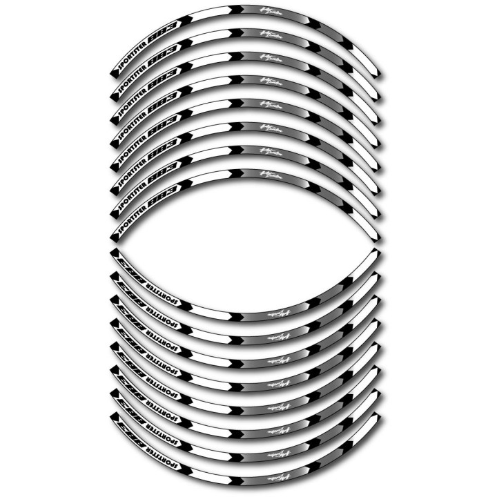 Harley Davidson Sportster 883 Wheel Stripes Stickers Decals - DecalsHouse