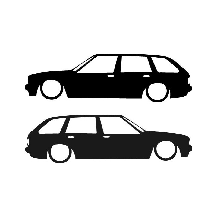 Buy Bmw E30 Touring Low Sticker Online
