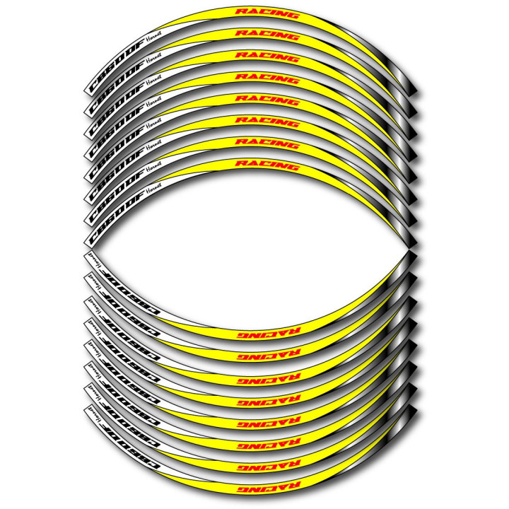 Honda Cb600f Hornet Style 2 Wheel Stripes Stickers Decals - DecalsHouse