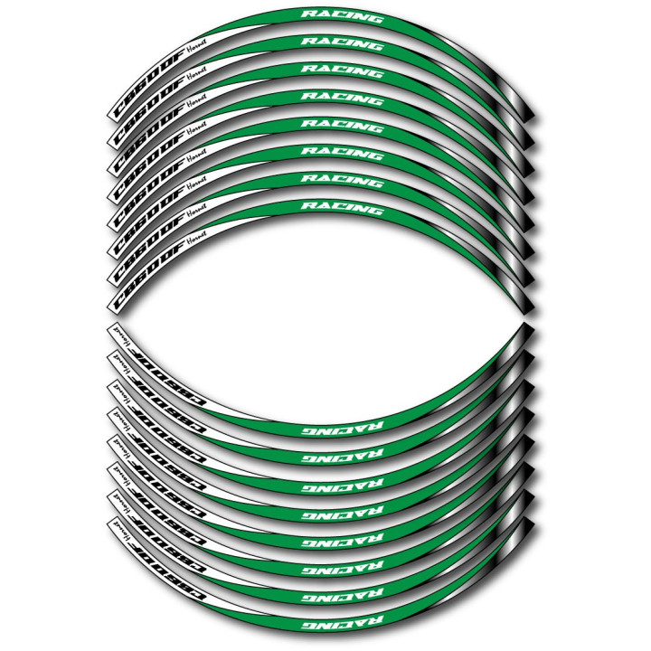 Honda Cb600f Hornet Style 3 Wheel Stripes Stickers Decals - DecalsHouse