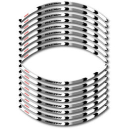 Honda Cb900f Hornet Style 4 Wheel Stripes Stickers Decals - DecalsHouse