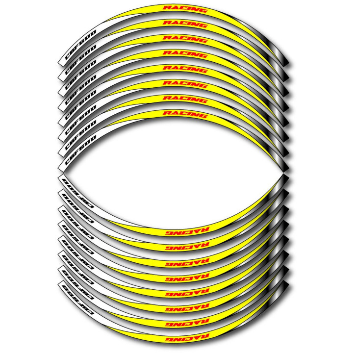 Honda Cbf 600 Style 2 Wheel Stripes Stickers Decals - DecalsHouse