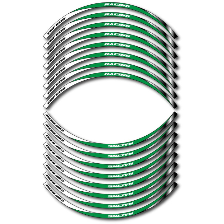 Honda Cbf 600 Style 3 Wheel Stripes Stickers Decals - DecalsHouse