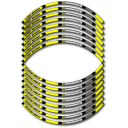 Honda Cbf 600 Style 7 Wheel Stripes Stickers Decals - DecalsHouse