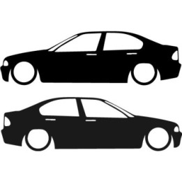 Buy Bmw E46 Sedan Low Sticker Online