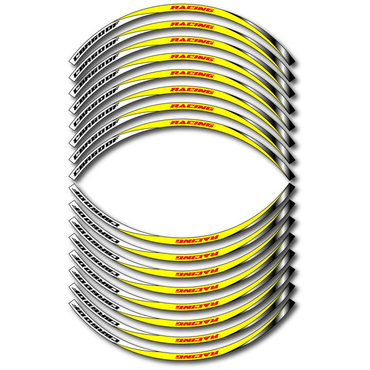 Honda Cbr 600f Style 3 Wheel Stripes Stickers Decals - DecalsHouse