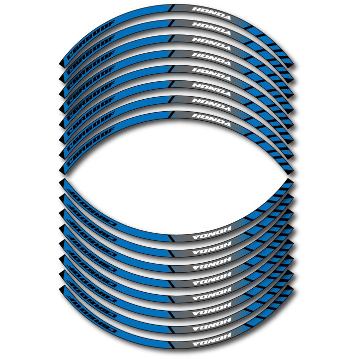 Honda Cbr 600f Style 5 Wheel Stripes Stickers Decals - DecalsHouse