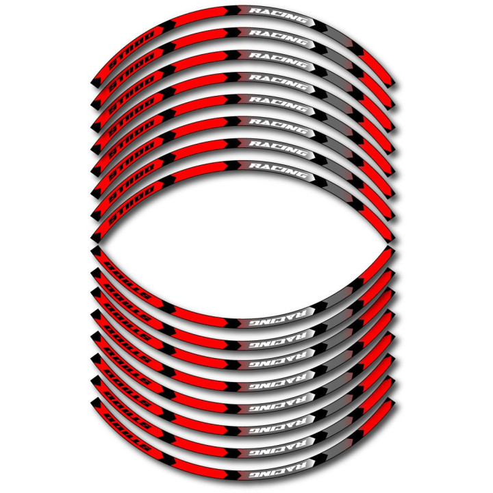 Honda St 1100 Style 11 Wheel Stripes Stickers Decals - DecalsHouse